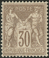 No 69, Brun, Très Frais Et Bien Centré. - TB - 1876-1878 Sage (Type I)