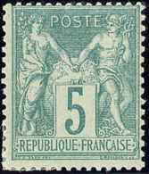 No 64, Vert. - TB - 1876-1878 Sage (Type I)