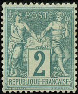No 62, Gomme Altérée Mais Très Frais Et Centré. - TB - 1876-1878 Sage (Type I)