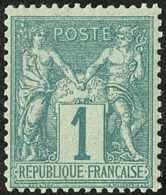 No 61, Très Frais. - TB - 1876-1878 Sage (Type I)