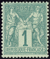 No 61, Très Frais. - TB - 1876-1878 Sage (Type I)