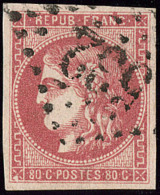 No 49g, Obl Gc 532, Jolie Pièce. - TB. - R - 1870 Bordeaux Printing