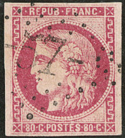 No 49, Obl Gc, Petites Marges Mais TB - 1870 Bordeaux Printing