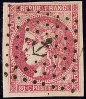 No 49, Obl Ancre. - TB - 1870 Bordeaux Printing