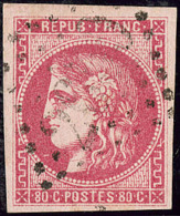 No 49, Obl Gc, Belle Nuance. - TB - 1870 Bordeaux Printing