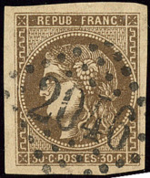 No 47b, Pos. 11, Obl Gc 2046, Jolie Pièce. - TB - 1870 Bordeaux Printing