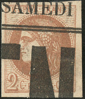 No 40IIf, Impression Typo, Jolie Pièce. - TB. - R - 1870 Bordeaux Printing