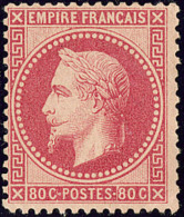 No 32, Pli Sur 2 Dents D'angle Mais TB D'aspect - 1863-1870 Napoléon III Con Laureles