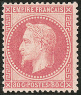 No 32, Rose, Très Frais. - TB. - R - 1863-1870 Napoléon III Con Laureles