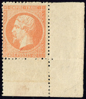 No 23, Orange, Cdf, Très Frais. - TB. - R - 1862 Napoléon III