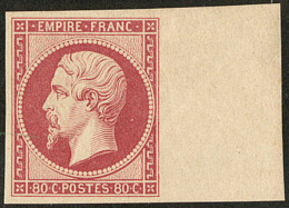 Réimpression. No 17Ak, Bdf, Superbe. - RR - 1853-1860 Napoleone III