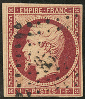 No 18, Nuance Foncée, Obl Pc. - TB. - R - 1853-1860 Napoléon III