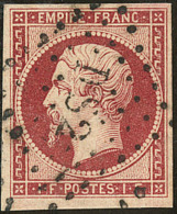 No 18, Obl Losange "DS 2", Jolie Pièce. - TB. - R - 1853-1860 Napoléon III.
