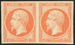 No 16, Paire, Très Frais. - TB. - R - 1853-1860 Napoléon III