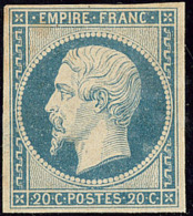 No 14I, Large Charnière Mais Très Frais Et TB - 1853-1860 Napoléon III