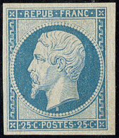No 10, Bleu, Superbe. - RR - 1852 Louis-Napoleon