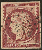 No 6, Belle Nuance, Obl Losange "DS 2". - TB. - R - 1849-1850 Cérès