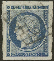 No 4c, Bleu Foncé, Bdf + Trois Voisins, Jolie Pièce. - TB - 1849-1850 Ceres