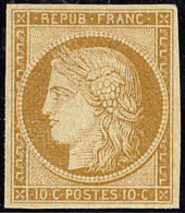 No 1, Infime Froissure De Gomme Au Verso Mais Très Frais Et TB. - R - 1849-1850 Cérès