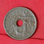 SPAIN 50 CENTIMOS 1949 56 -    KM# 777 - (Nº17036) - 50 Céntimos
