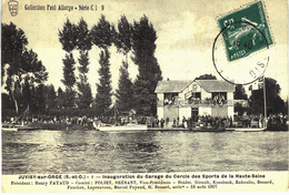 Carte Postale Ancienne De JUVISY Sur ORGE - Juvisy-sur-Orge