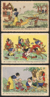 3 PCs (1 Used) Illustrated With Scenes Of Snow White, Ed. Superluxe, VF Quality - Other & Unclassified