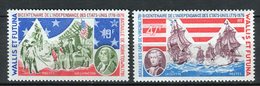 Wallis Et Futuna 1976. Yvert 190-91 ** MNH. - Unused Stamps