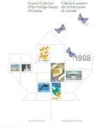 Canada 1988 Souvenir Collection / Livre Collection-Souvenir - Années Complètes