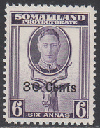 SOMALILAND      SCOTT NO. 120     MINT HINGED      YEAR  1951 - Somaliland (Protettorato ...-1959)