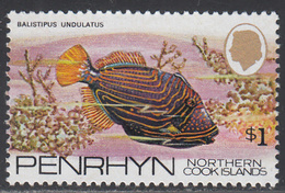 PENRHYN  ISL.    SCOTT NO.  61    MNH        YEAR  1974 - Penrhyn