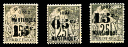 * N°28/30, Les 3 Valeurs TB    Qualité: *   Cote: 155 Euros - Unused Stamps