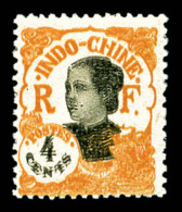 * N°103a, 4c Orange, Double Impression Noire. TB    Qualité: *   Cote: 250 Euros - Unused Stamps