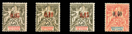 * N°20/23, Série De 4 Exemplaires SUP (certificat)    Qualité: *   Cote: 1535 Euros - Unused Stamps