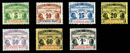 * N°1/7, Série Complète TB    Qualité: *   Cote: 137 Euros - Unused Stamps