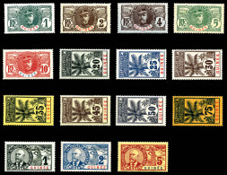 * N°33/47, Série Des Palmiers, Les 15 Val TB    Qualité: *   Cote: 237 Euros - Unused Stamps