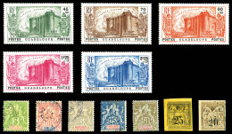 * N°1/146, Lot: N°1,2, 40 à 44, 142 à 146, Les 12 Valeurs TB    Qualité: *   Cote: 410... - Unused Stamps