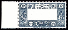 ** N°168a, 10F Bleu Fonçé, Centre Omis, Bdf, Fraîcheur Postale, SUP (certificat)   ... - Ungebraucht