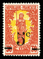 * N°46, 5c Sur 30c Brique Et Jaune. TB (signé Calves)    Qualité: *   Cote: 340 Euros - Unused Stamps