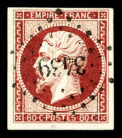 O N°17Al, 80c Carmin Foncé, Pièce Choisie. SUP    Qualité: O - 1853-1860 Napoleon III