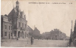 Dep 76 - St Etienne Du Rouvray - La Mairie Et La Place   : Achat Immédiat - Saint Etienne Du Rouvray