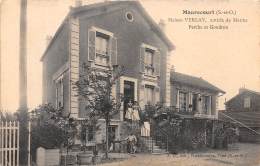 78 - YVELINES / Maurecourt - Devanture Maison VERLAY - Article De Marine Perche Et Goudron - Beau Cliché Animé - Maurecourt