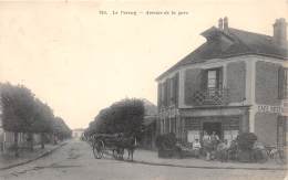 78 - YVELINES / Le Perray - Avenue De La Gare - Devanture Café - Beau Cliché Animé - Le Perray En Yvelines