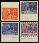 NOUVELLES HEBRIDES - YT 136 à 139 ** - SERIE COMPLETE 4 TIMBRES NEUFS ** - Unused Stamps