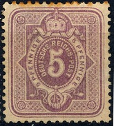 Stamp  Germany  1875 MH - Ungebraucht