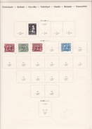 Pays Bas - Collection Vendue Page Par Page - Timbres Oblitérés / Neufs *(avec Charnière) -Qualité B/TB - Collections