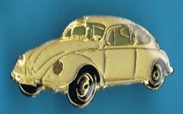 PIN'S //  ** WOLKSVAGEN ** COCCINELLE ** - Volkswagen