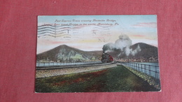 - Pennsylvania > Harrisburg    Fast Express Train Crossing Rockville Bridge    Ref  2452 - Harrisburg