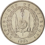 Monnaie, Djibouti, 50 Francs, 1991, Paris, SPL+, Copper-nickel, KM:25 - Dschibuti