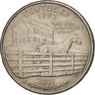 Monnaie, États-Unis, Quarter, 2001, U.S. Mint, Philadelphie, SUP, Copper-Nickel - 1999-2009: State Quarters