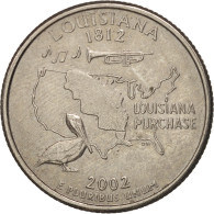 Monnaie, États-Unis, Quarter, 2002, U.S. Mint, Denver, SUP, Copper-Nickel Clad - 1999-2009: State Quarters